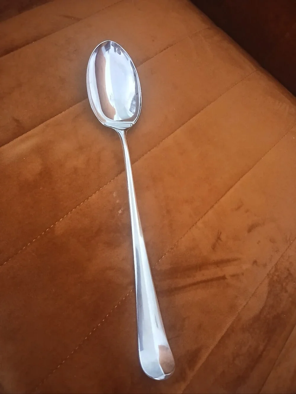 Silver Plated Serving Spoon and Fork Set
